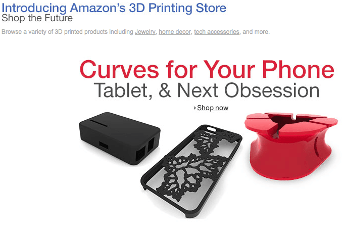 Amazon: impression 3D