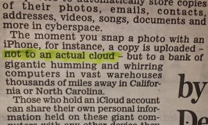 Daily Mail iCloud