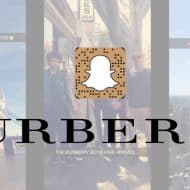 luxe burberry snapchat