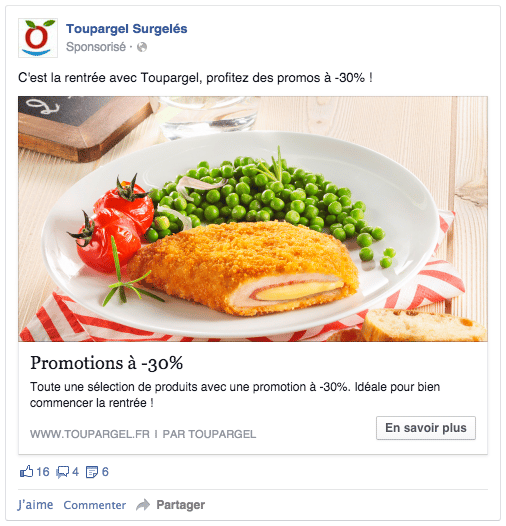 Facebook ads objectif conversions