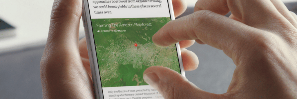 facebook instant articles map