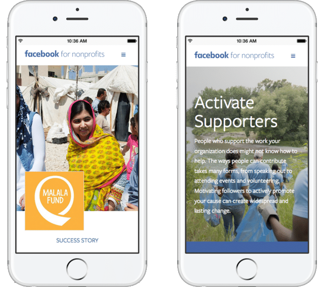 Facebook for nonprofits