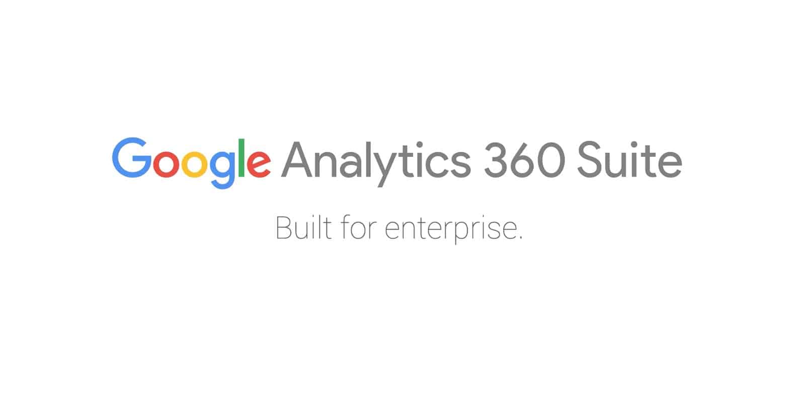 suite google analytics 360