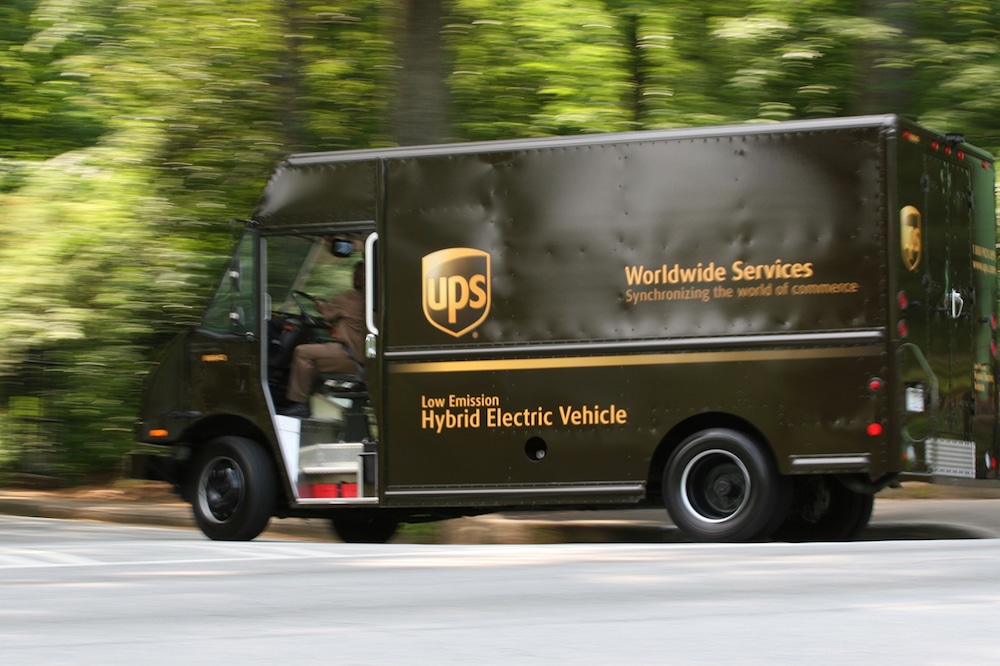 UPS camion
