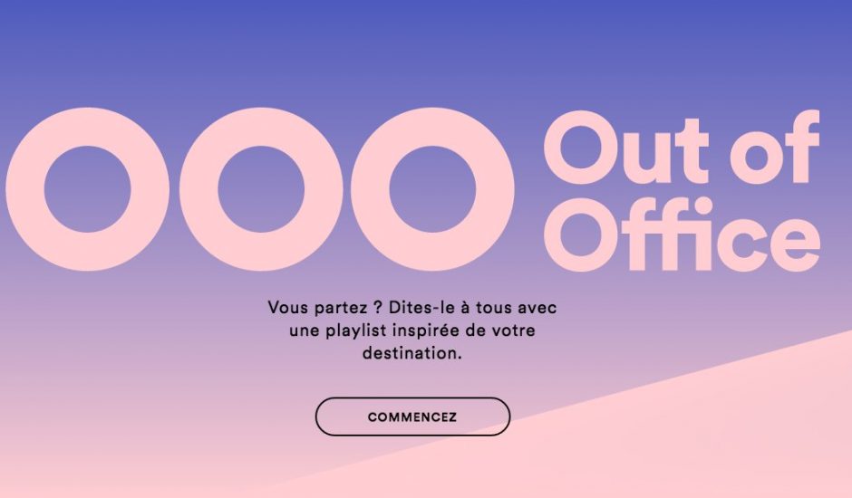 Spotify Out Of Office