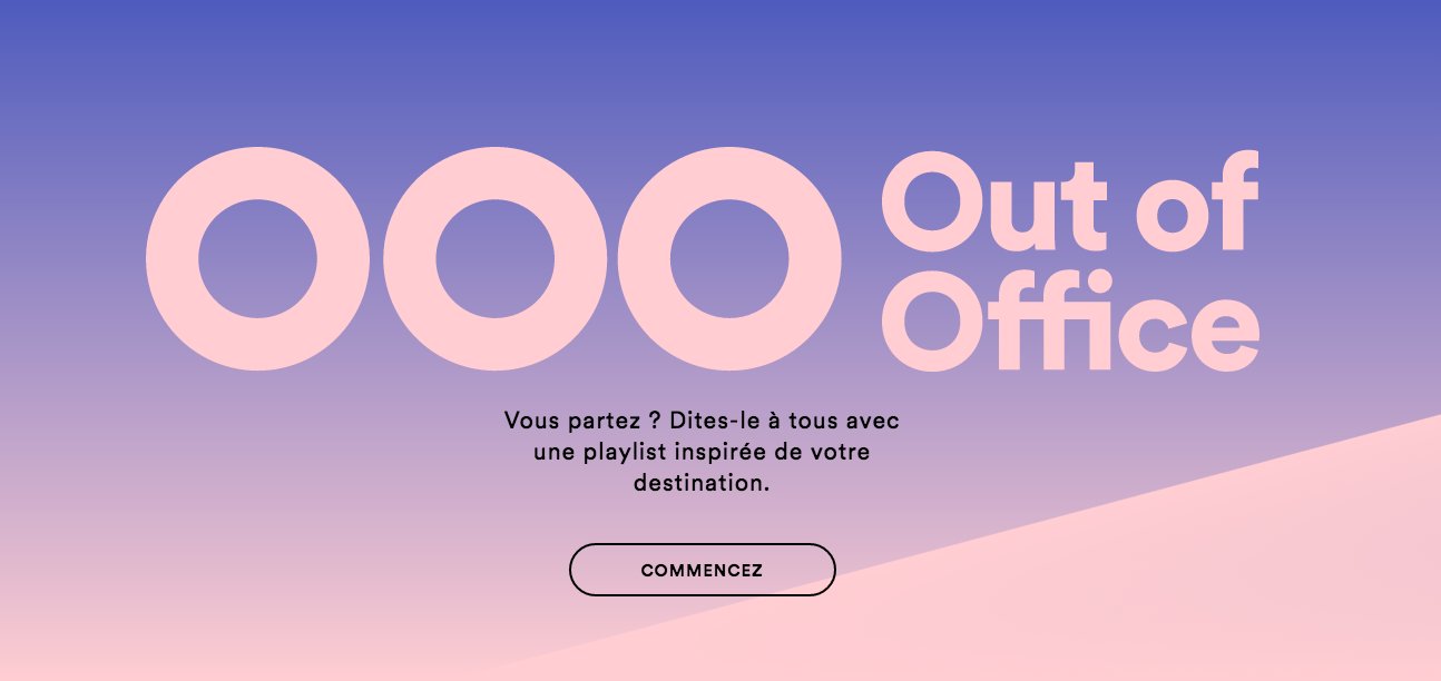 Spotify Out Of Office
