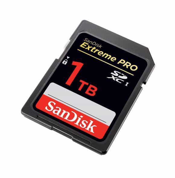 Le fabricant SanDisk a créé une toute nouvelle carte SD avec une capacité de 1TB.
