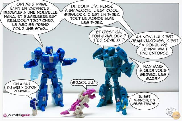 Le webcomic Transformers par le Journal du Geek - Content Marketing - vignette 3