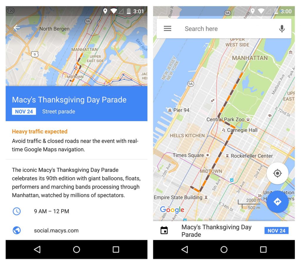 google maps trafic temps réel