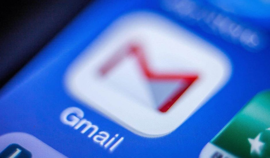 Application de messagerie Gmail de Google