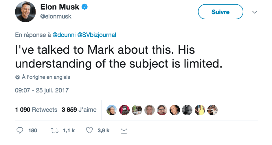 Elon Musk Mark Zuckerberg IA
