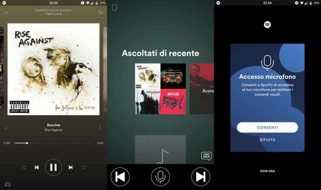Spotify mode auto voiture