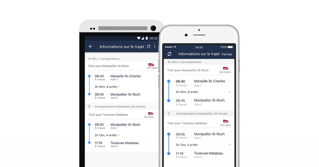 Trainline API SNCF temps reel