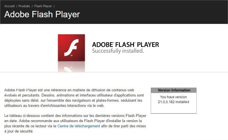 Adobe flash Player