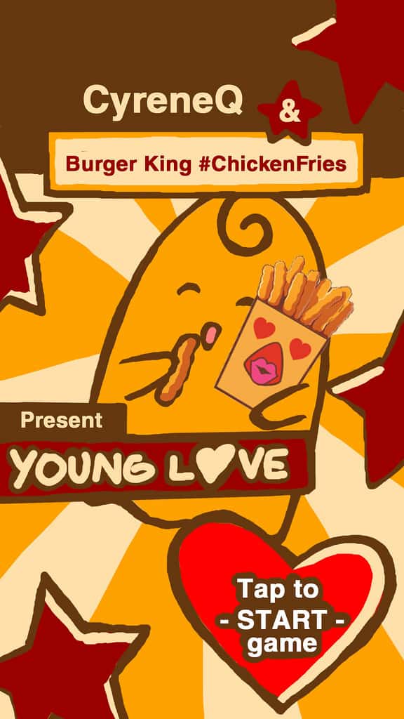 Pub Burger King Snapchat de CyreneQ