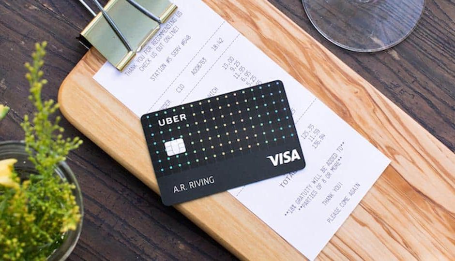 uber visa carte de crédit