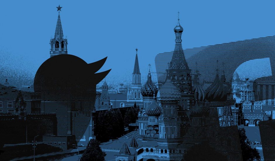 Facebook Twitter Russie