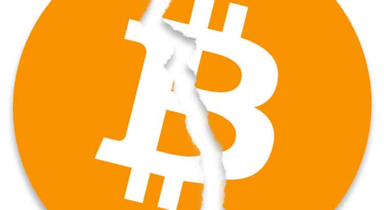 bitcoin déchiré