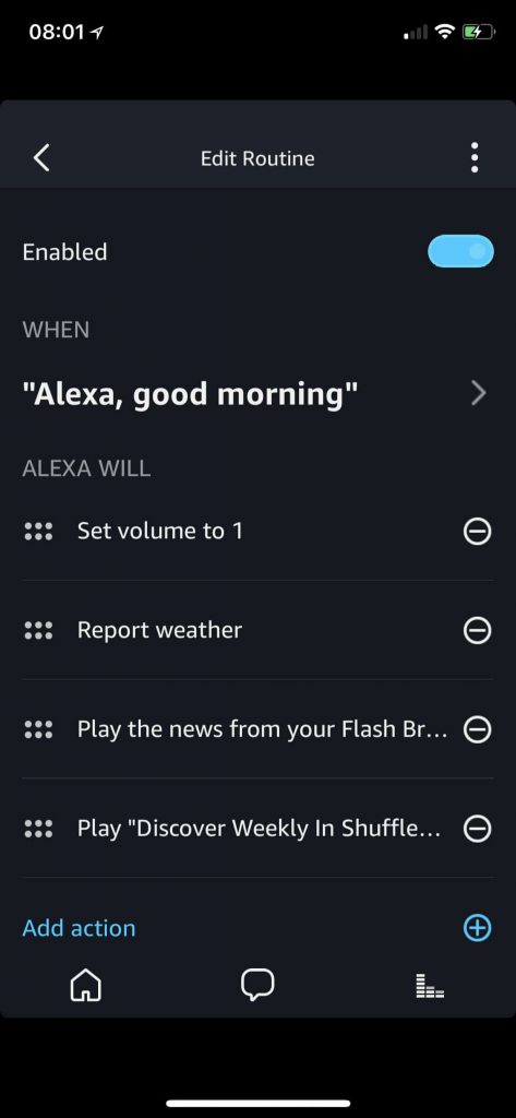 Alexa Routines permet enfin de jouer de la musique ! 