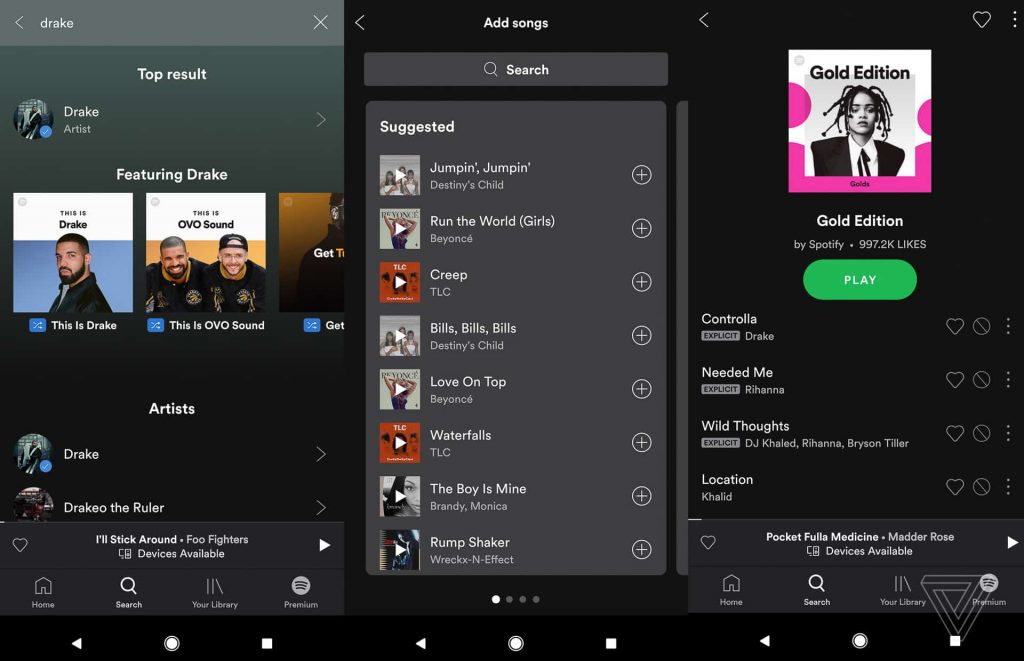 Spotify s'offre un nouveau design