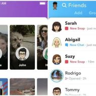Snapchat revient sur l'ancienne version de son application