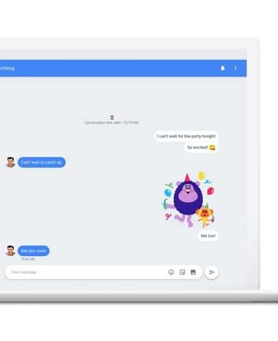 RCS Android Messages web