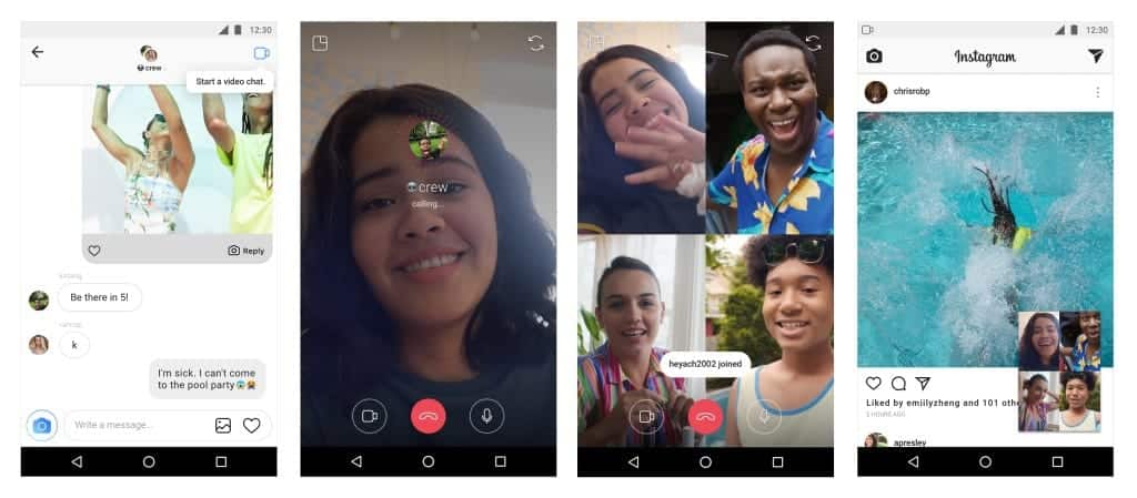 Instagram fait le plein de nouveautés : nouveaux filtres, conversations vidéos dans Direct