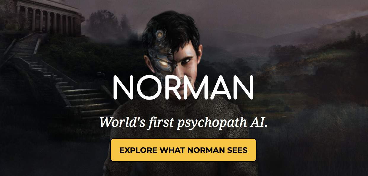 Norman la 1ère IA psychopathe entrainé à partir d'images de Reddit