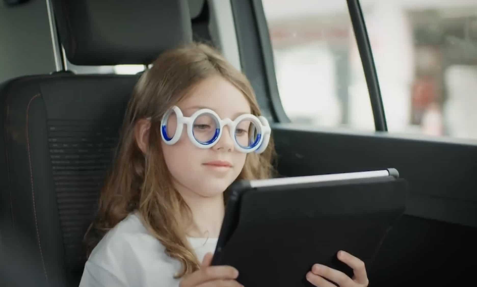 Citroën dévoile ses lunettes qui évite le mal des transports