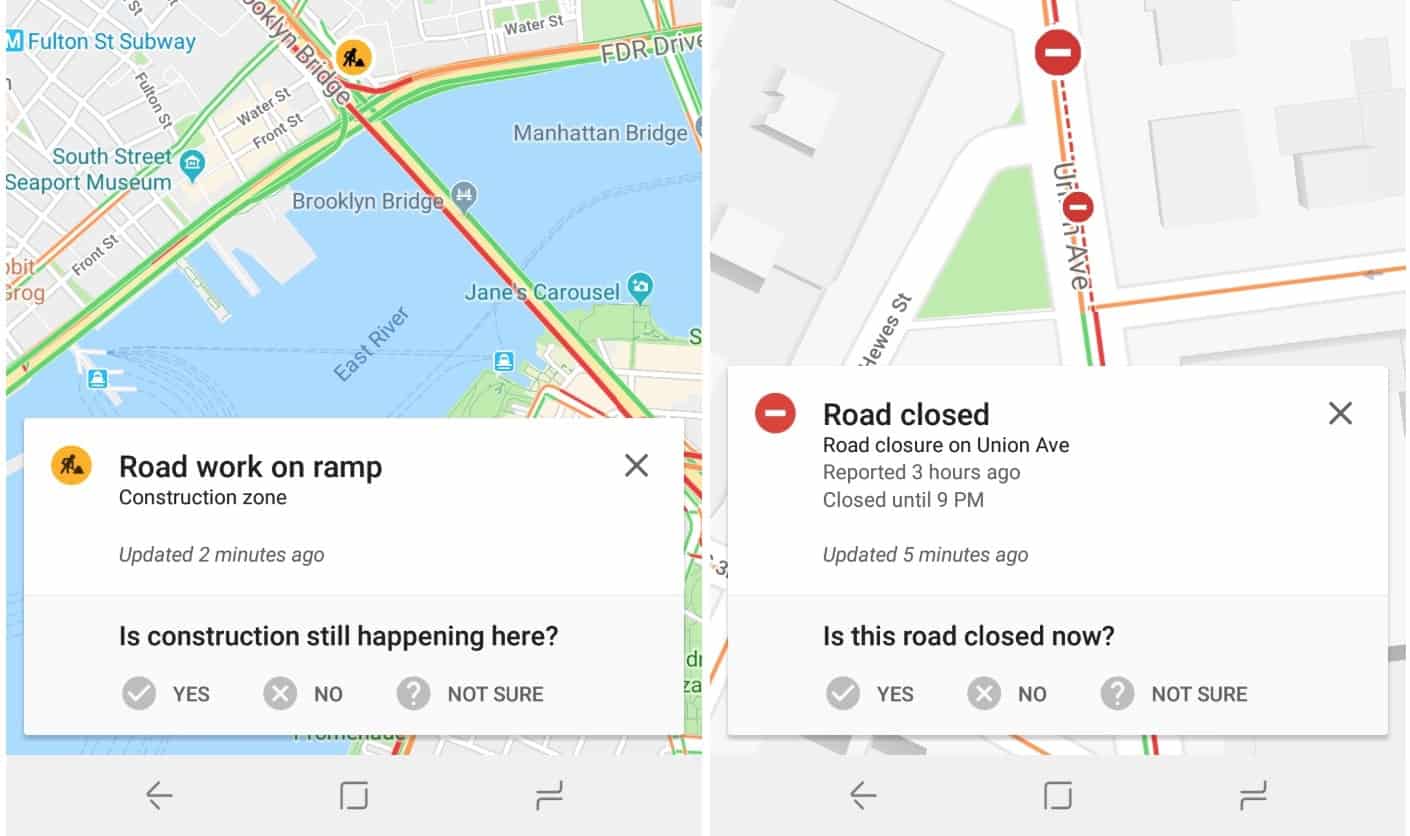 Google Maps s'inspire de Waze pour évoluer