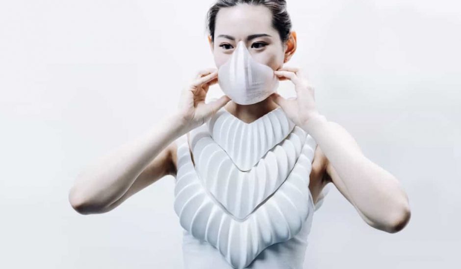 Amphibio : une chemise imprimée en 3D qui permet de respirer sous l'eau
