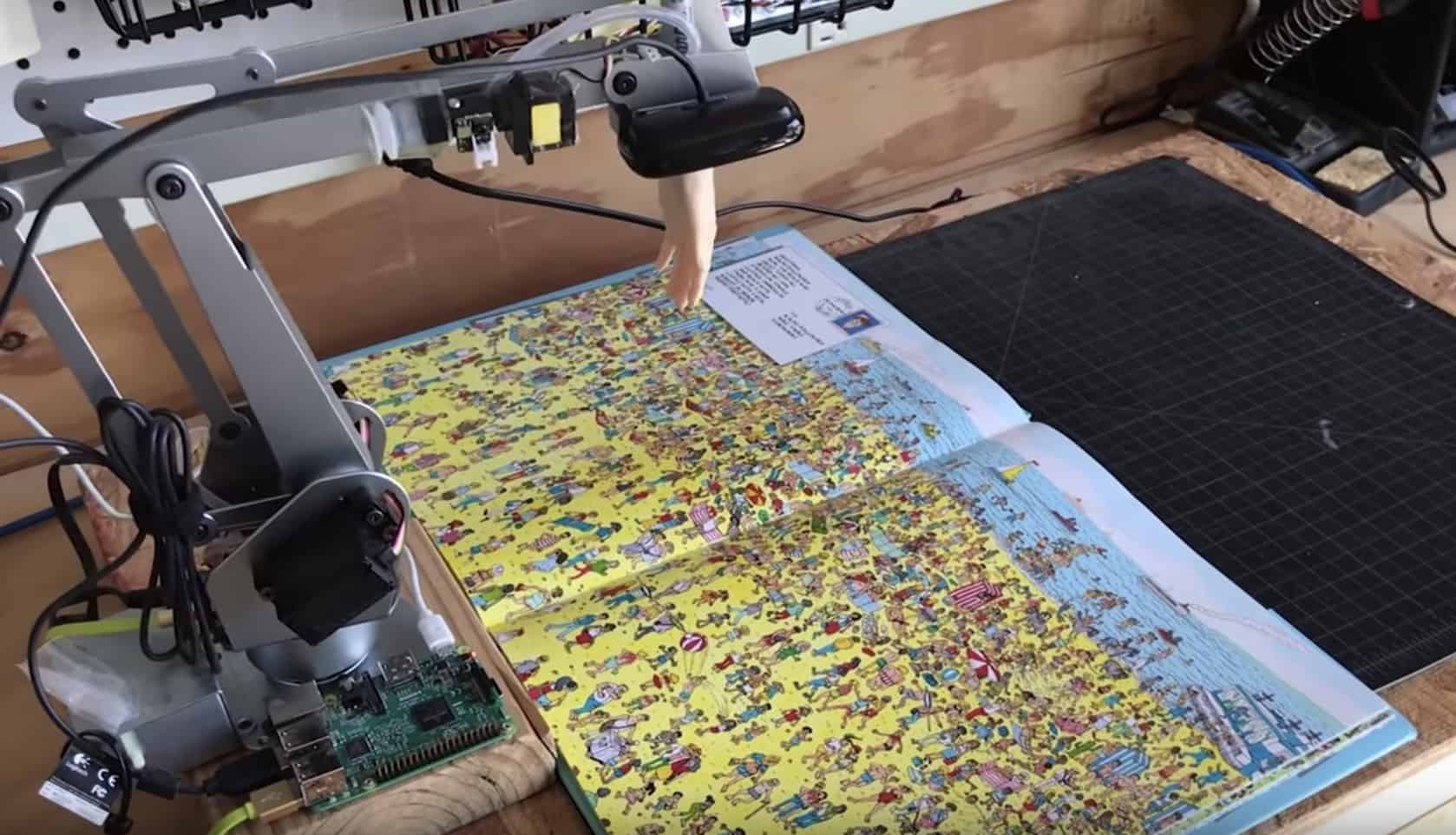 There's Waldo, le robot qui utilise l'IA pour trouver Charlie à tous les coups !