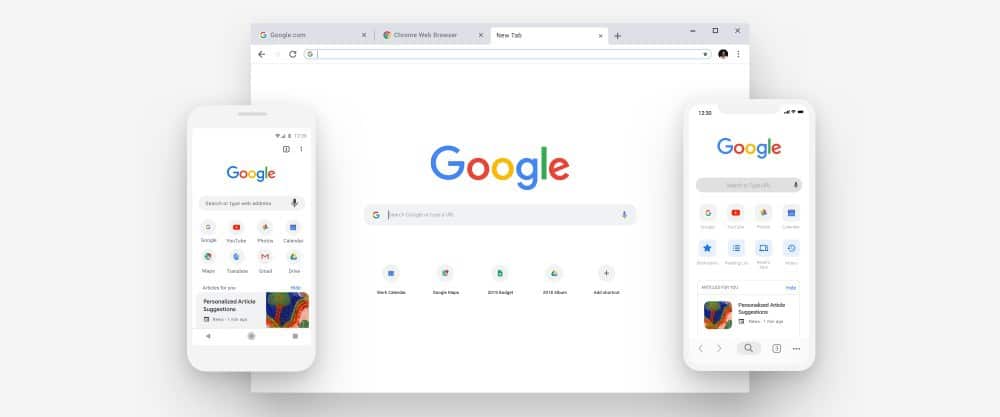 Nouveau Google Chrome