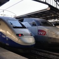 TGV SNCF en gare