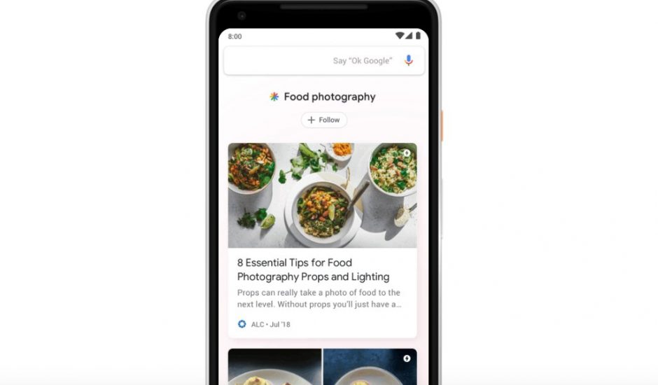 Google lance Discover pour renforcer l'expérience de consommation d'actualités et de contenus