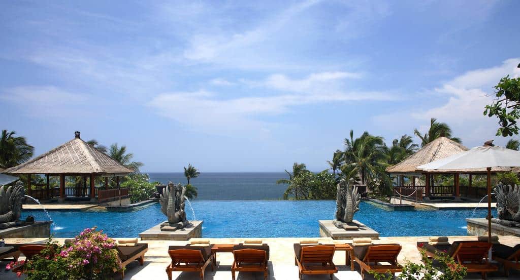 Le cadre idyllique du Ayana Resort & Spa à Bali