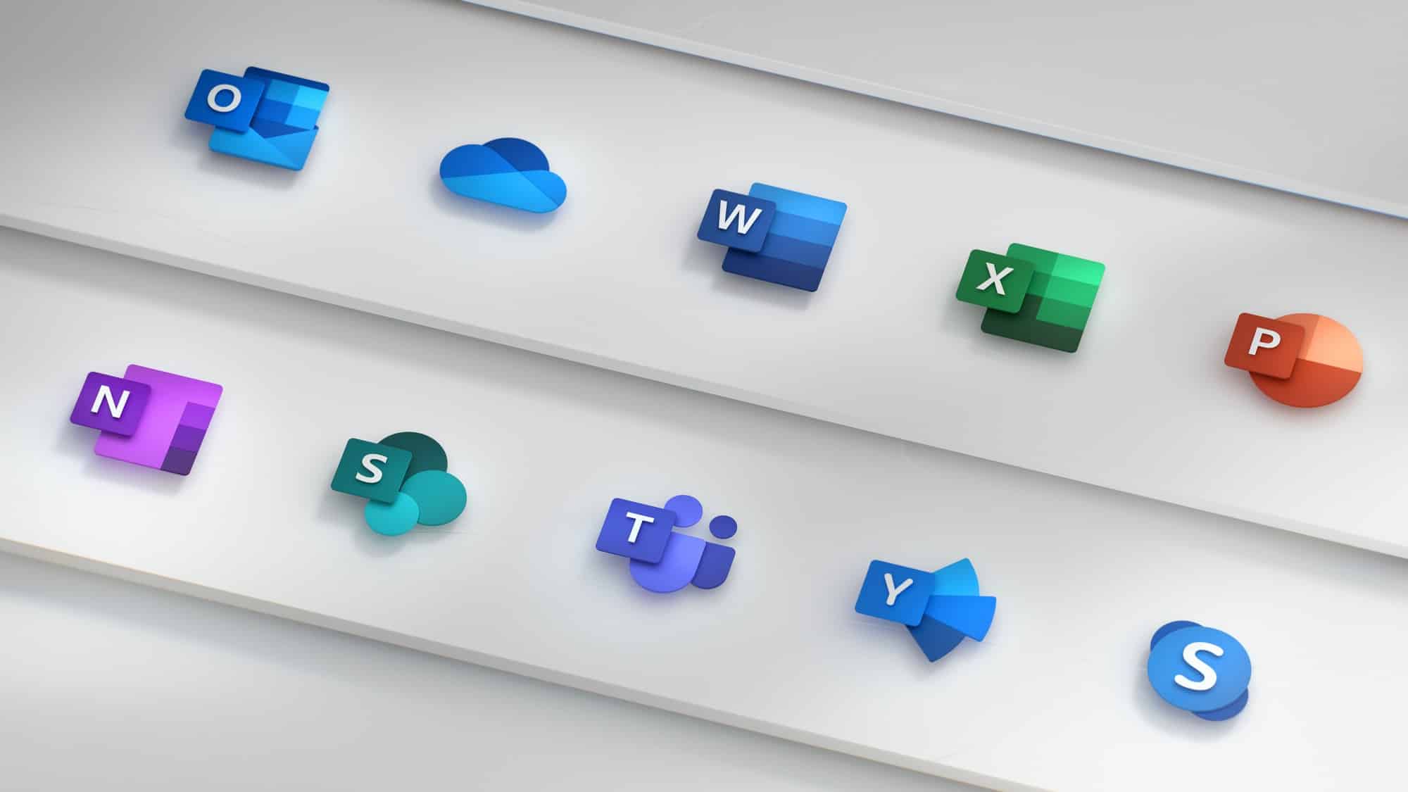 Microsoft dévoile les nouvelles icônes d'Office, plus moderne et axées sur le collaboratif