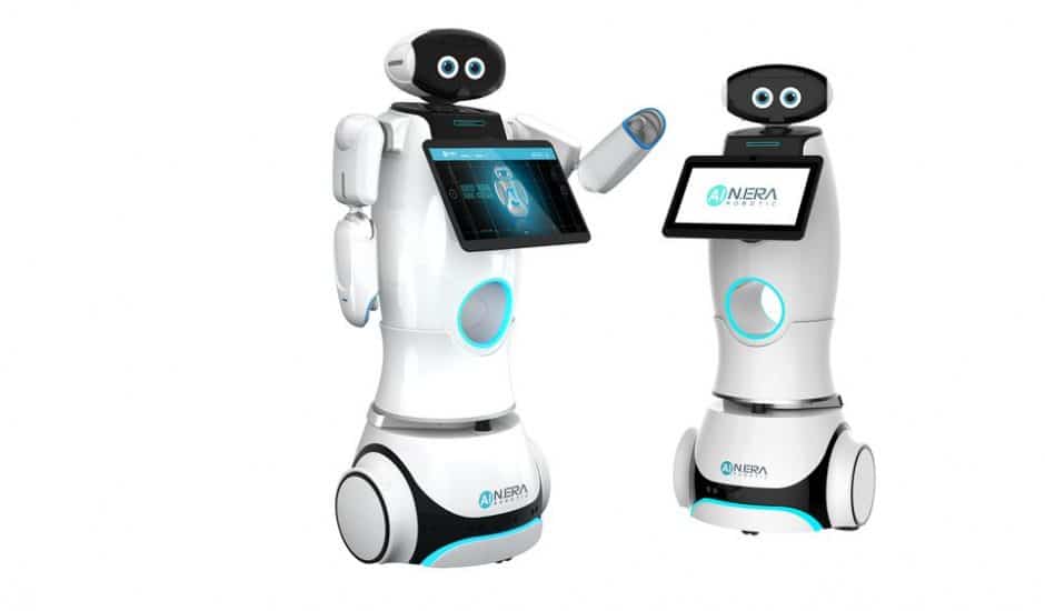 Robots aide courses phillipines centres commerciaux