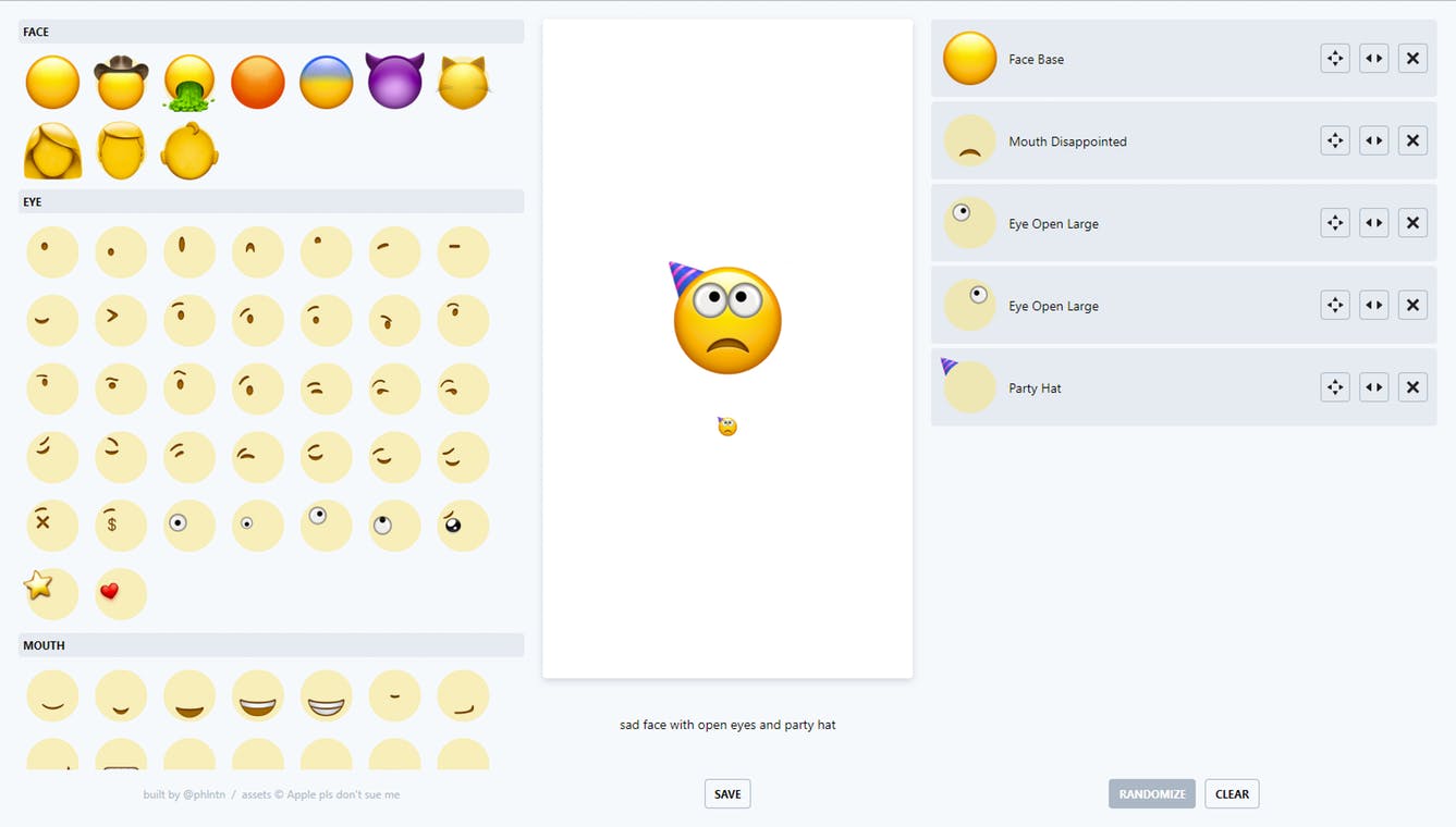 Emoji Builder : le site pour créer vos propres emojis
