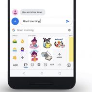 Clavier Gboard : grâce à l'IA Google vous propose des recommandations de GIF et d'emojis