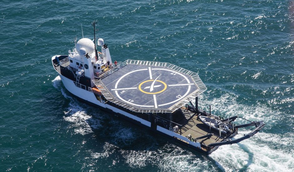 SpaceX a conçu un bateau exprès pour l'atterrissage de ses capsules.