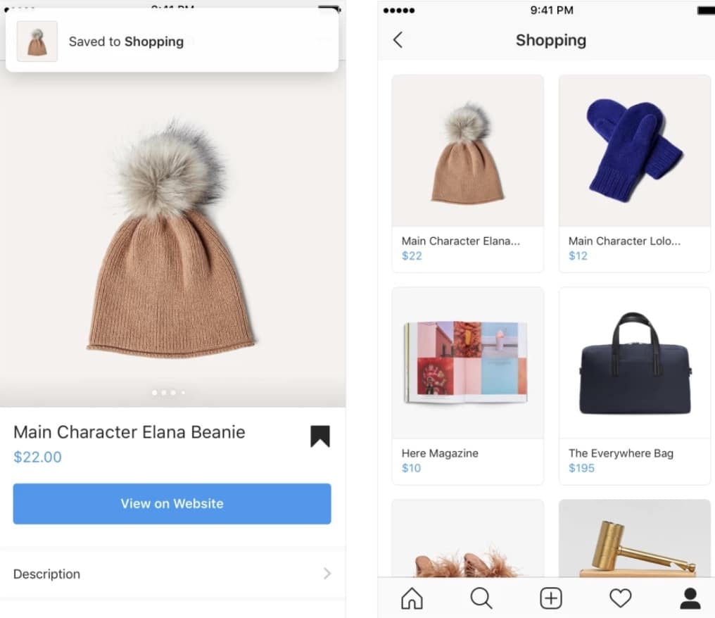 Instagram dévoile de nouvelles fonctionnalités dédiées au Shopping, comme la possibilité d'acheter à travers une vidéo