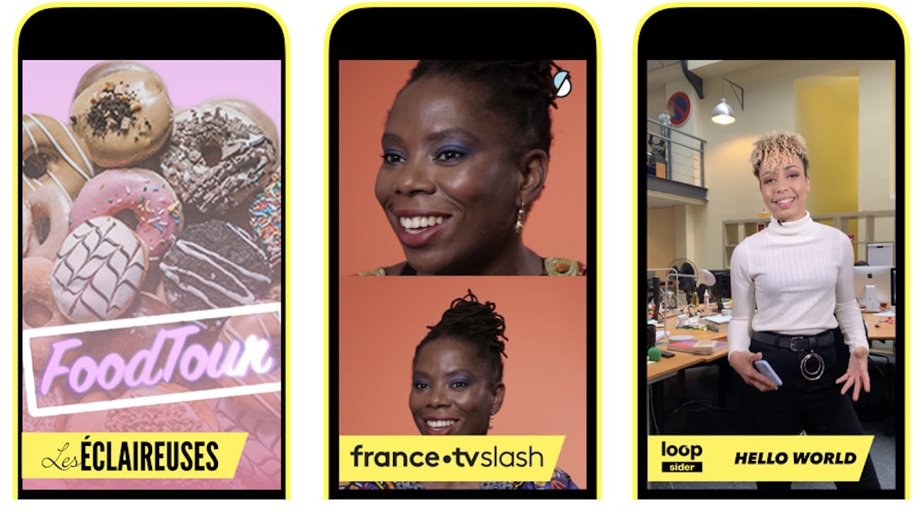 Snapchat annonce l'arrivée de 18 shows en France