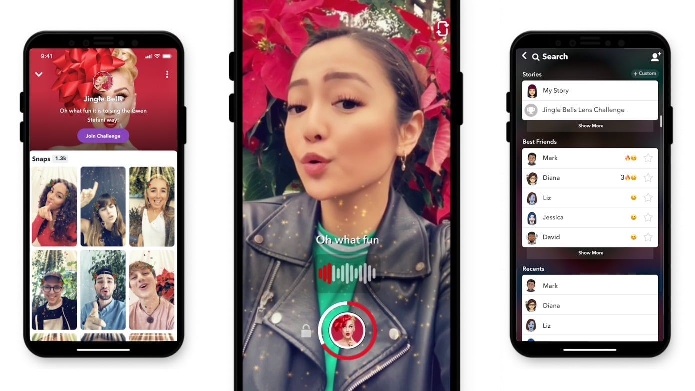 Snapchat vient de dévoiler une fonctionnalité similaire à la populaire application TikTok