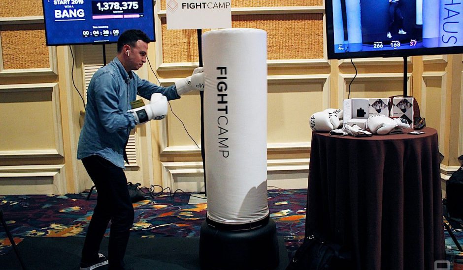 FightCamp, un dispositif pour s'entrainer à domicile à pratiquer la boxe et le fitness grâce aux nouvelles technologies