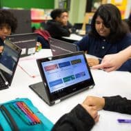 La technologie de Google Classroom vient appuyer les enseignants dans leur travail.