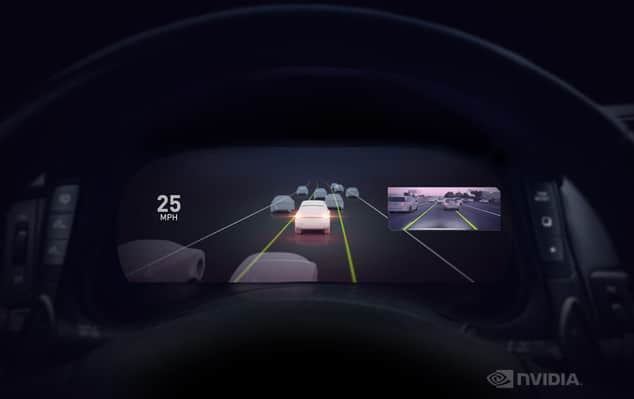 Nvidia présente Nvidia Drive AutoPilot, sa solution de conduite semi-autonome lors du CES 2019