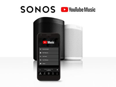 Le nouveau partenariat entre Sonos et YouTube vient d'être annoncé.