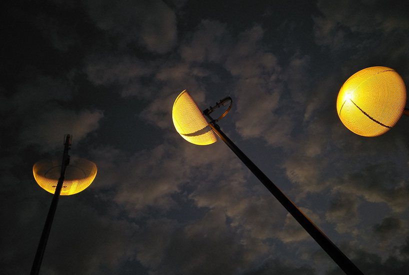 Les LED installées à Taipei retracent les différents parcours de la Lune.