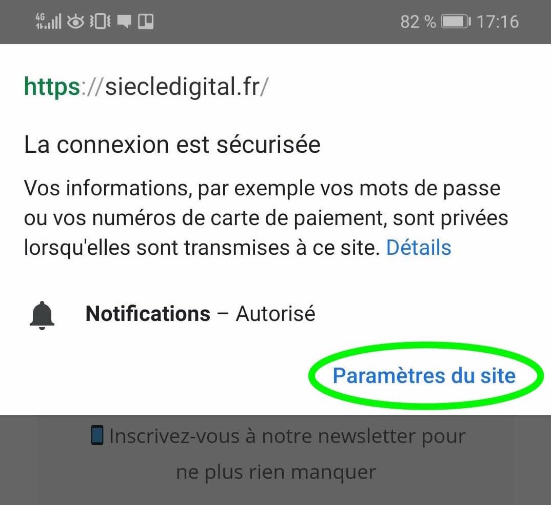 Πώς να απενεργοποιήσετε τις ειδοποιήσεις Google Chrome στο Android Part 8